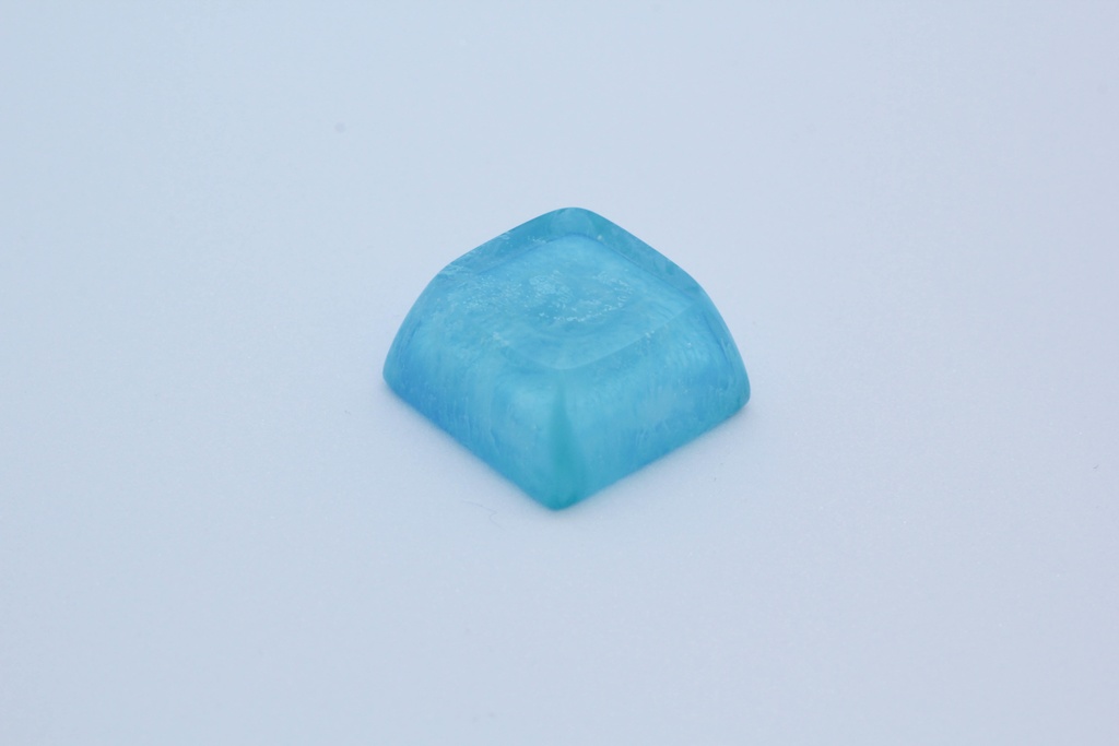 キーキャップ Series:アルコールインクアート 青