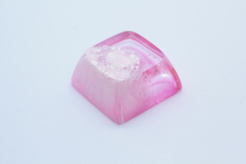 キーキャップ Series:アルコールインクアート　Sakura