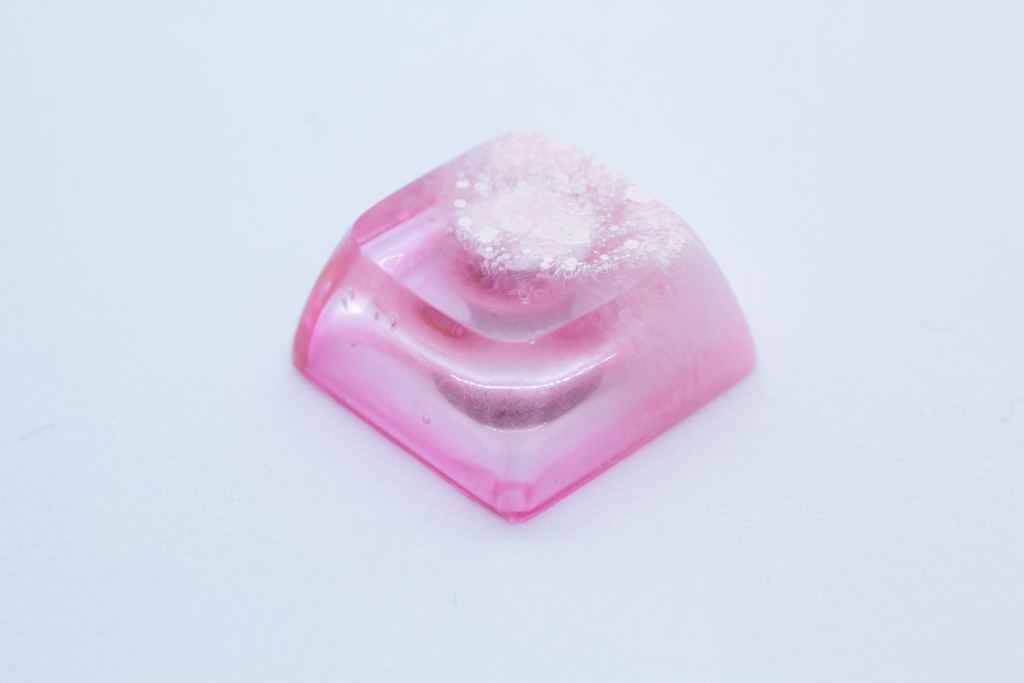 キーキャップ Series:アルコールインクアート Sakura