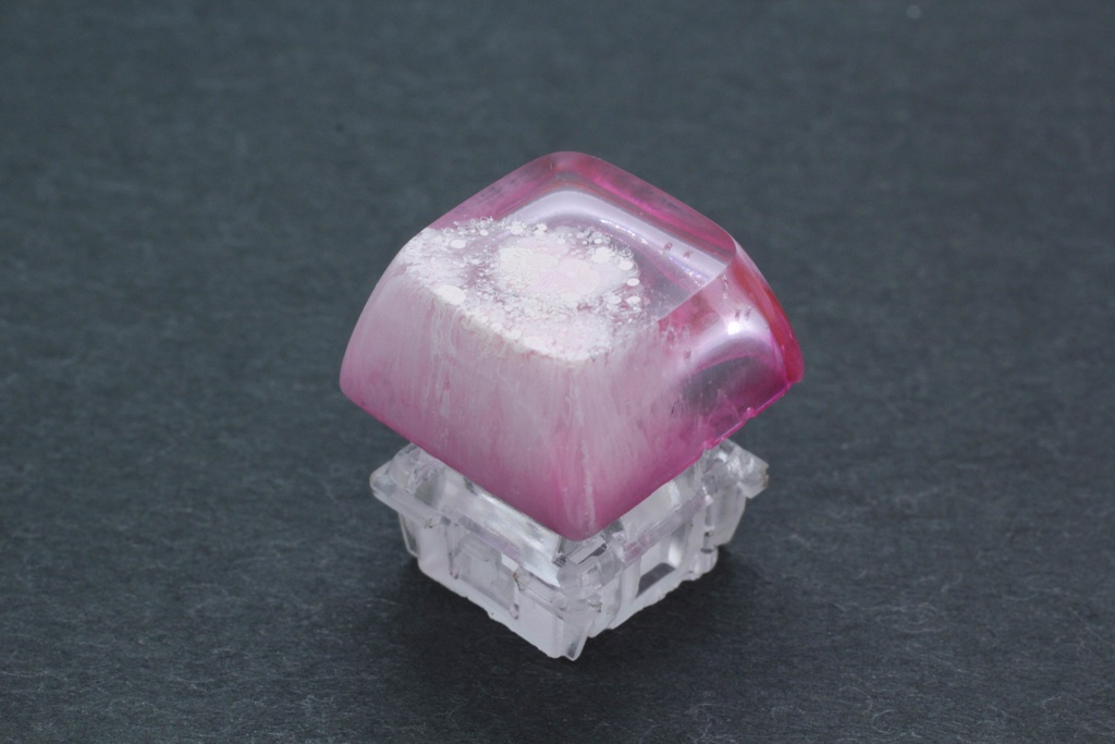 キーキャップ Series:アルコールインクアート Sakura