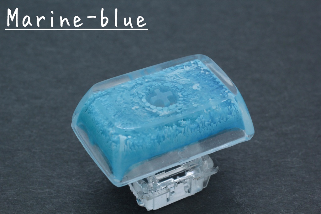 キーキャップ Series:Layer アルコールインクアート