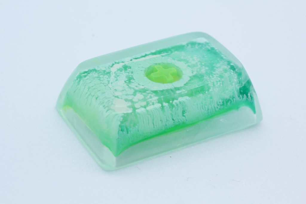 キーキャップ Series:Layer アルコールインクアート