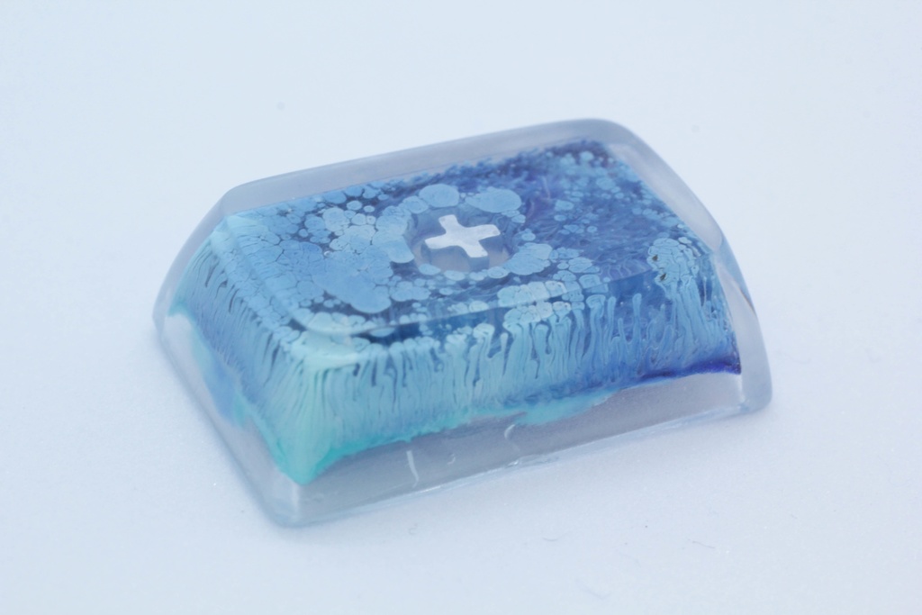 キーキャップ Series:Layer アルコールインクアート