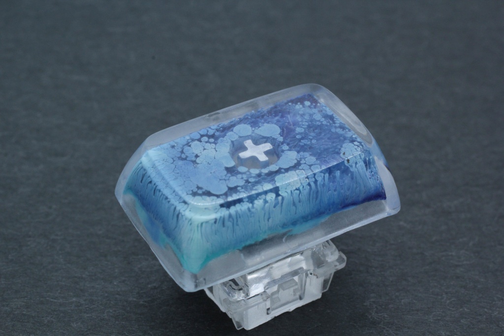 キーキャップ Series:Layer アルコールインクアート