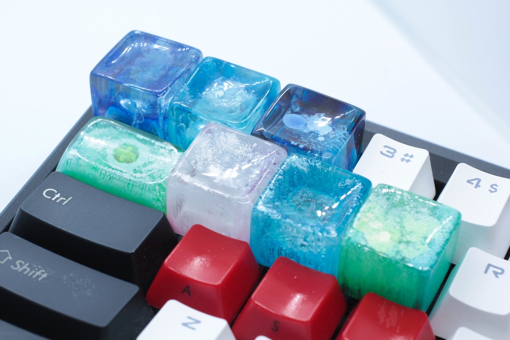 キーキャップ Series:Pote アルコールインクアート