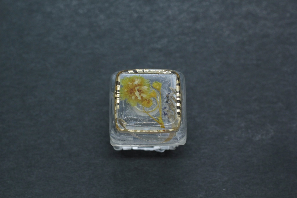 キーキャップ Series:Botany Gold frame