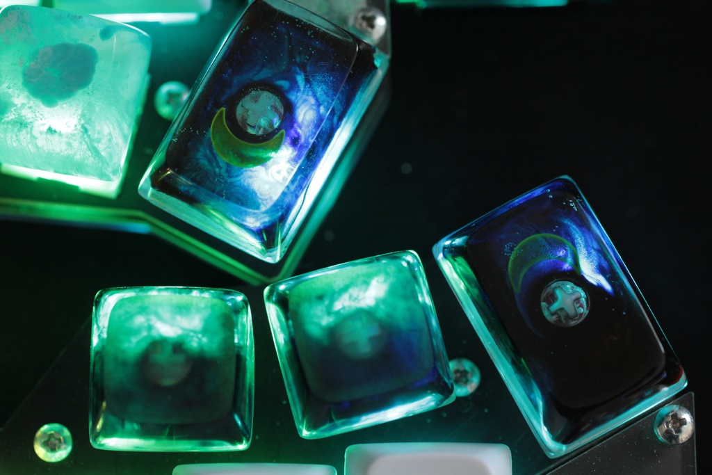 キーキャップ Series:Layer Crescent Moon