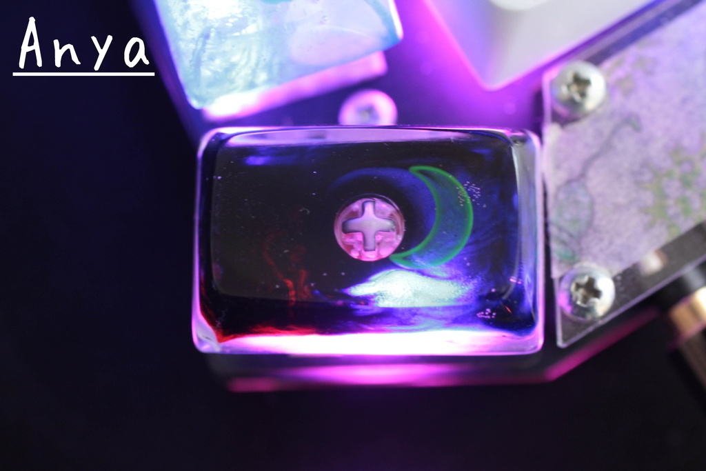 キーキャップ Series:Layer Crescent Moon