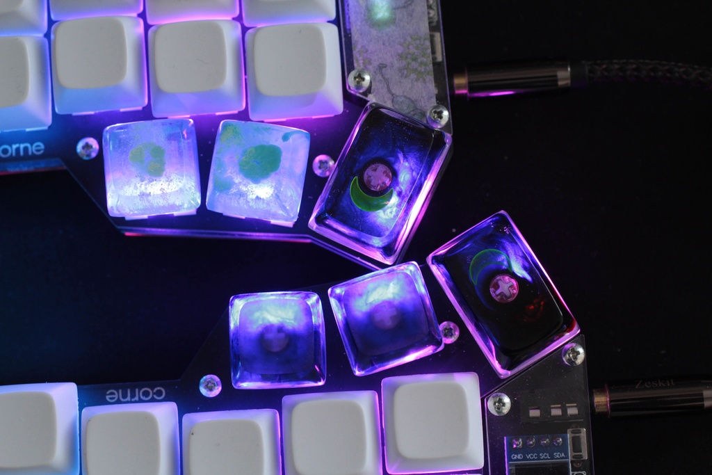 キーキャップ Series:Layer Crescent Moon