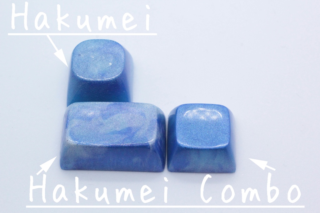 キーキャップ Series:Mica Blue