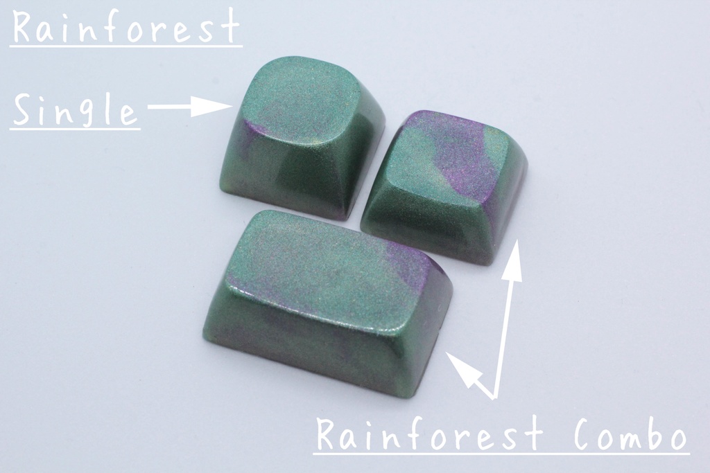 キーキャップ Series:Mica Green