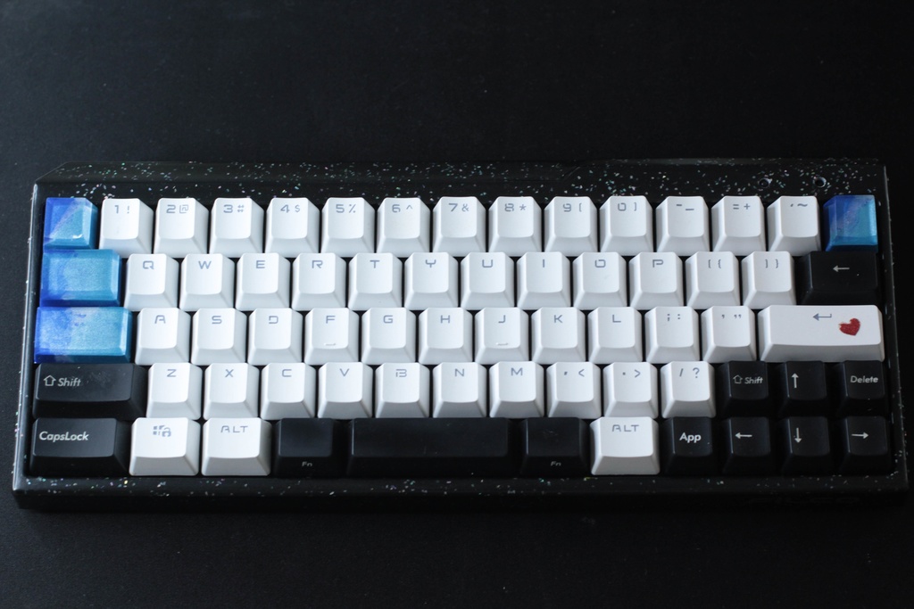 キーキャップ Series:Layer Mica blue