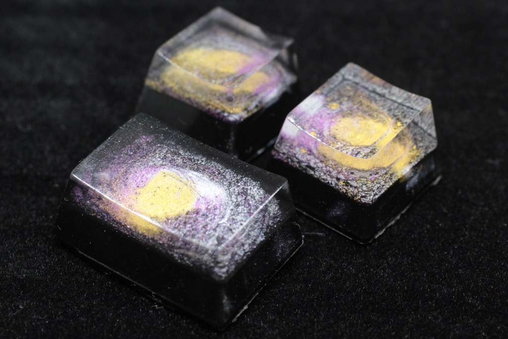 キーキャップ Series:Layer Galaxy Black