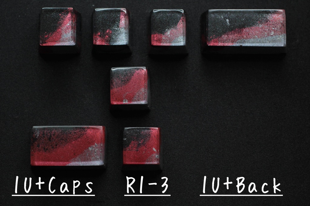 キーキャップ Series:Layer Blood flow