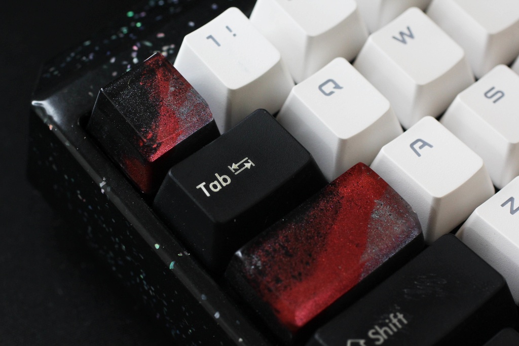 キーキャップ Series:Layer Blood flow