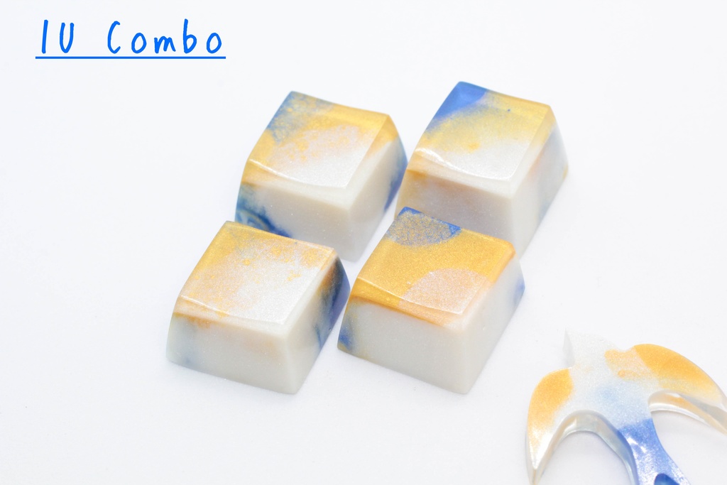 キーキャップ Series:Layer Gold river