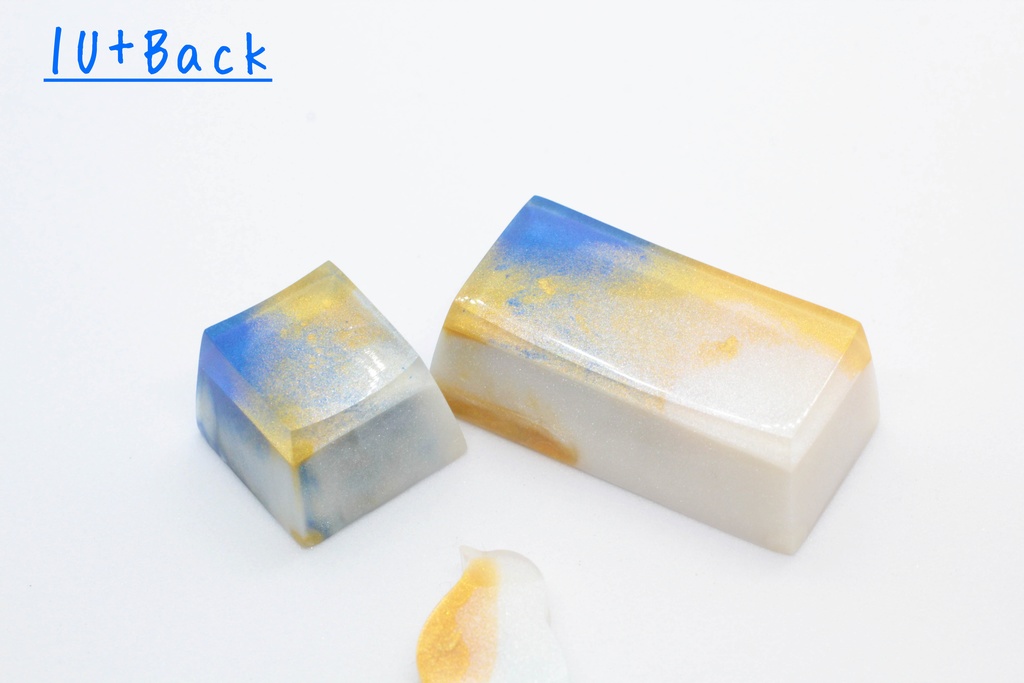 キーキャップ Series:Layer Gold river