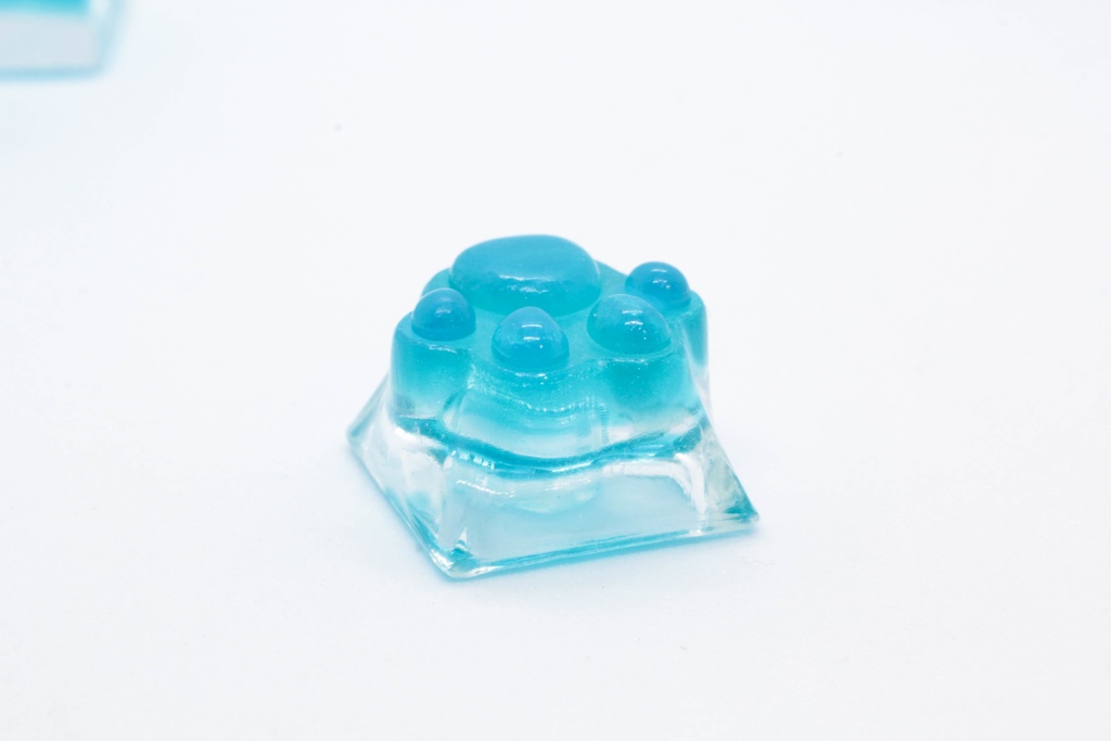 肉球キーキャップ Series:Transparent Sea
