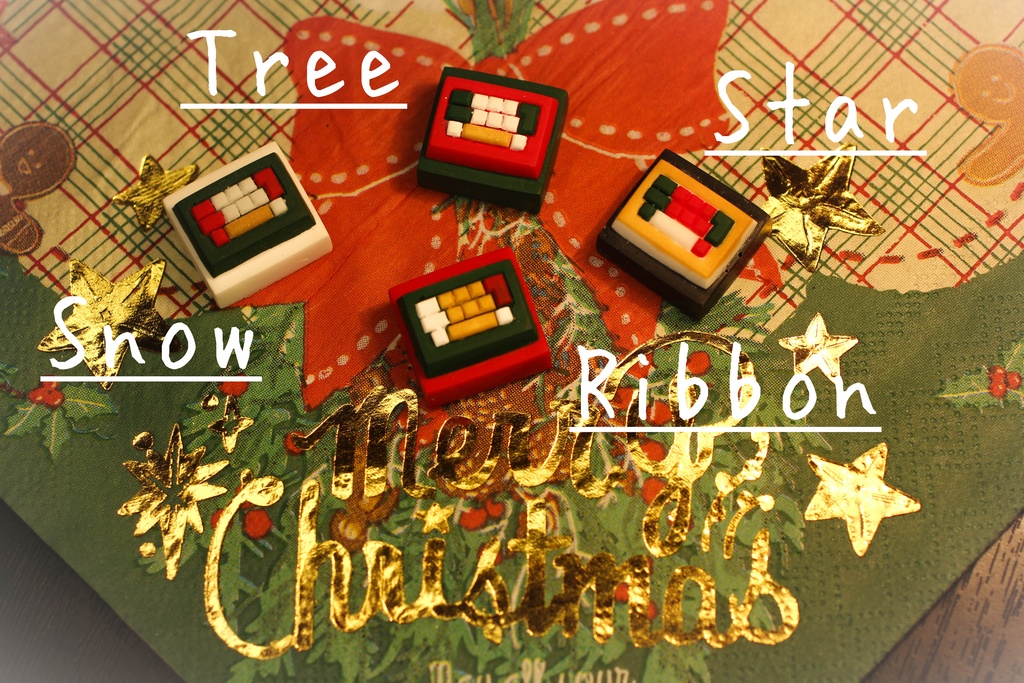Series: Small ISO keyboard -Christmas colors