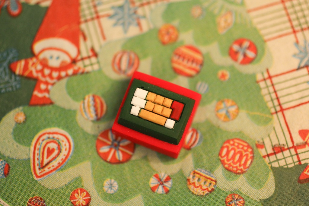 Series: Small ISO keyboard -Christmas colors