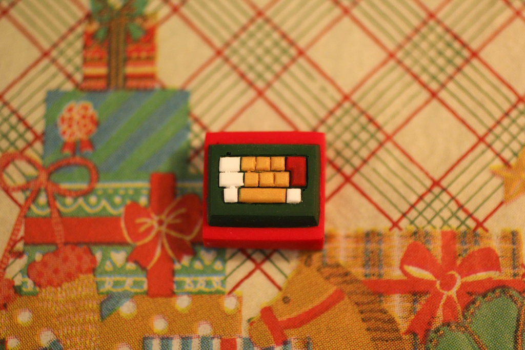 Series: Small ISO keyboard -Christmas colors