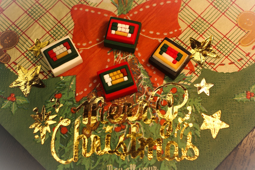 Series: Small ISO keyboard -Christmas colors