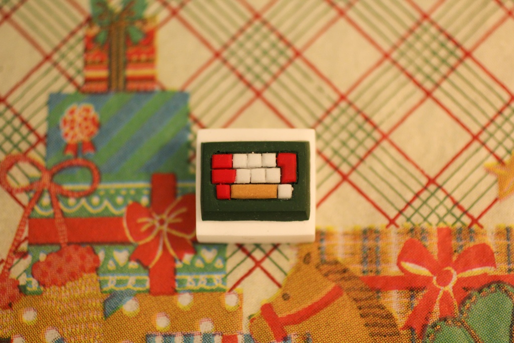 Series: Small ISO keyboard -Christmas colors