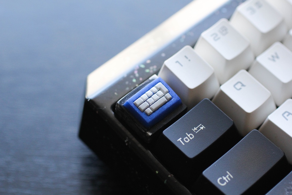 Series: Small ISO keyboard -Blue