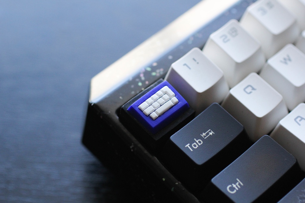 Series: Small ISO keyboard -Blue