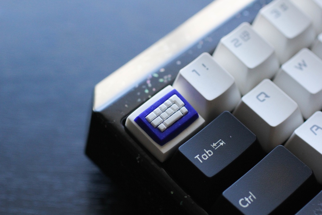 Series: Small ISO keyboard -Blue