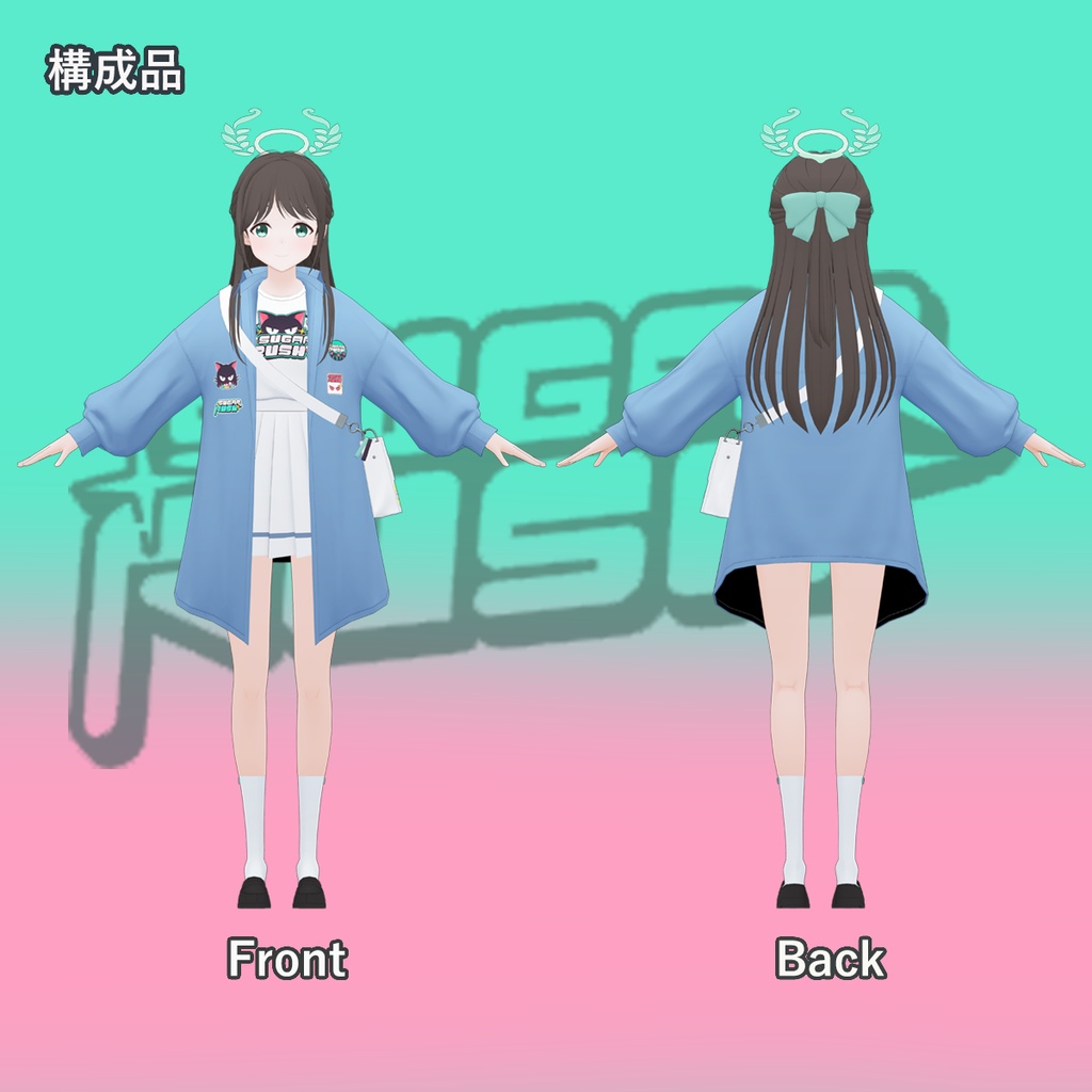 3Dモデル「栗村 アイリ(-ive aLIVE! ver)」