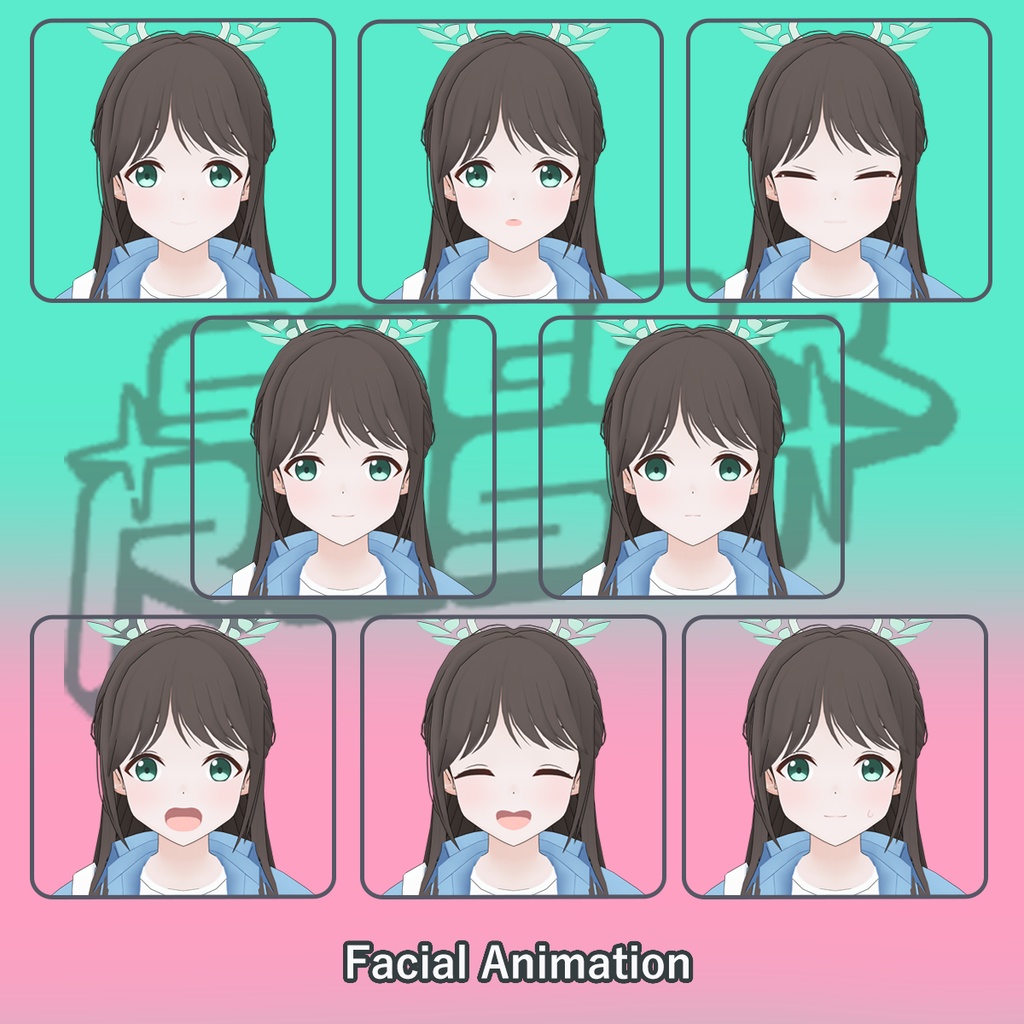 3Dモデル「栗村 アイリ(-ive aLIVE! ver)」