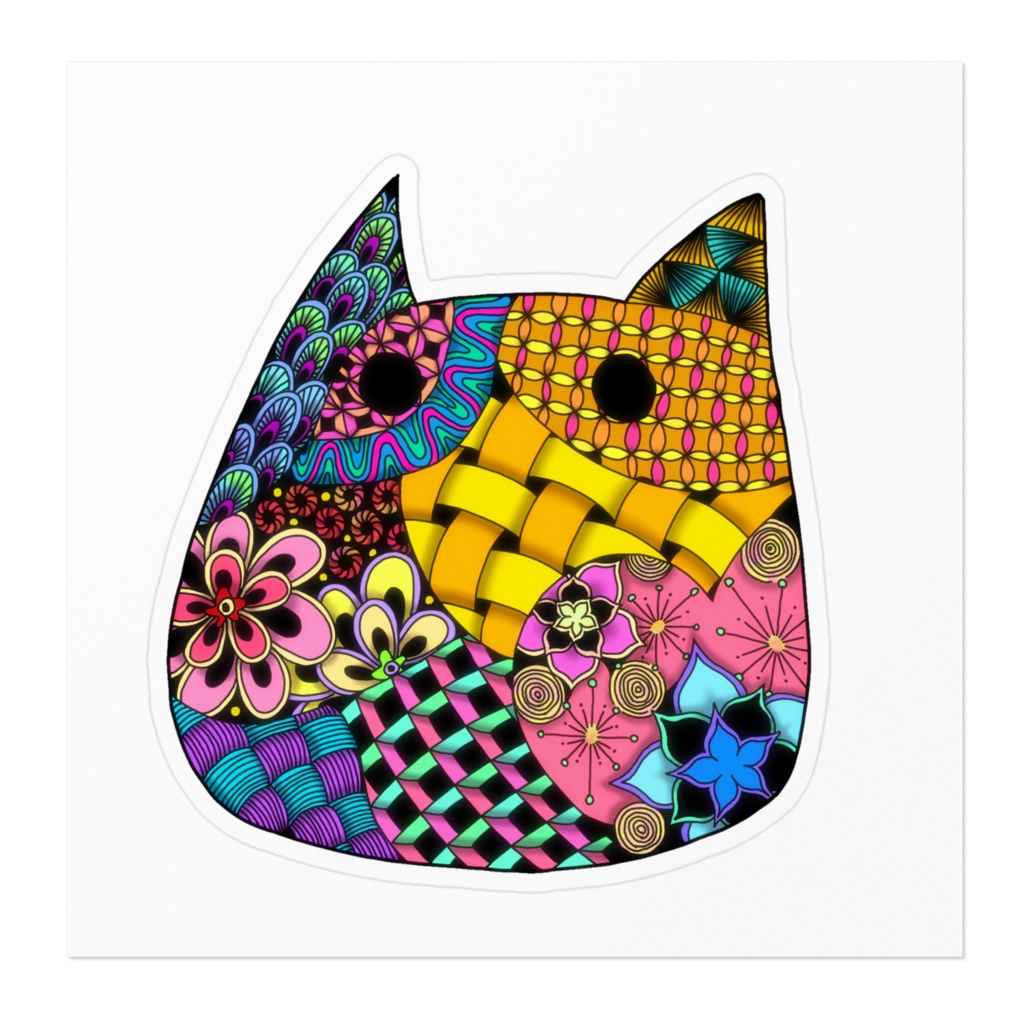 にゃんぷっぷーステッカー