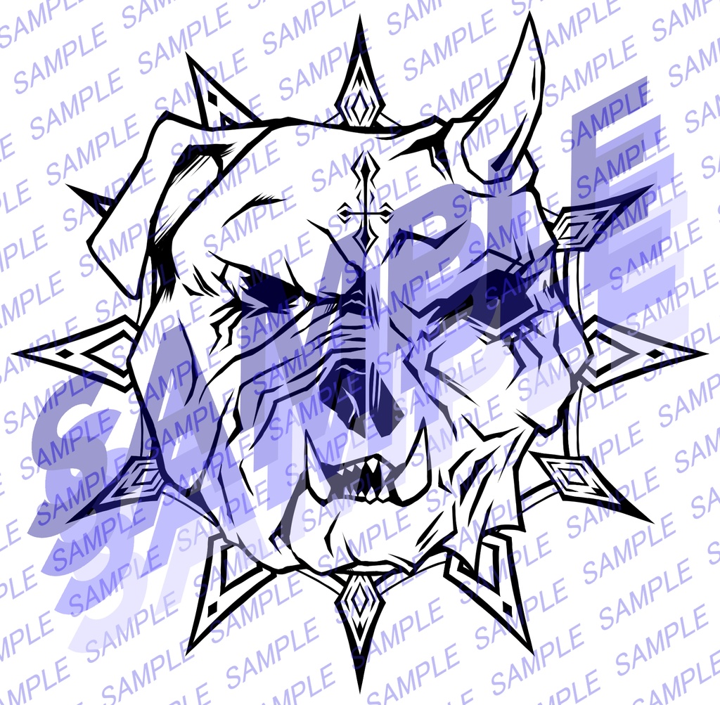 【Free】Kowai wanwan inu tattoo