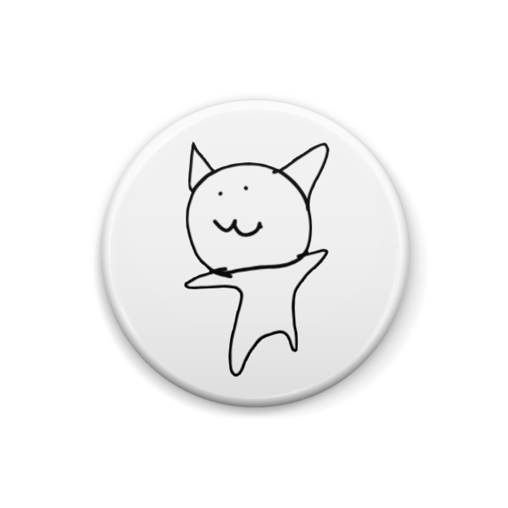 ねこじゃなくていぬ/缶バッジ