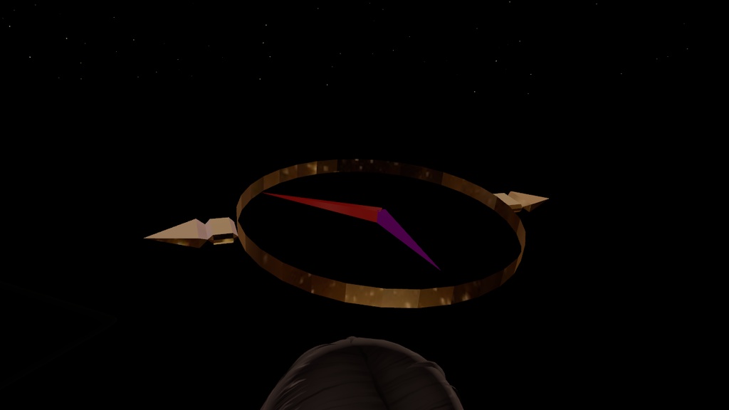 羅針盤みたいな時計ヘイロー(Compass Clock Halo)