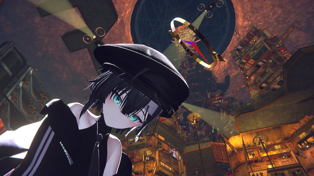 羅針盤みたいな時計ヘイロー(Compass Clock Halo)