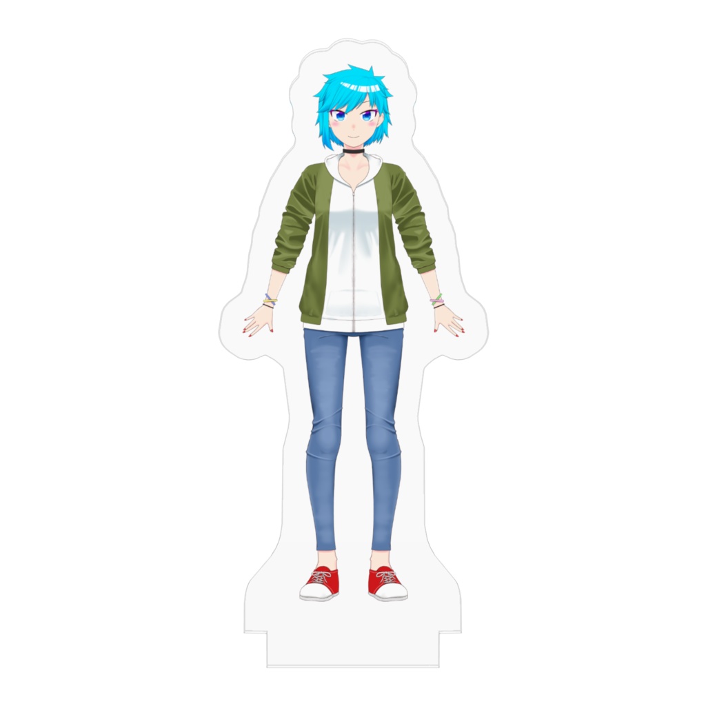 青空昴 冬衣装 アクリルフィギュア