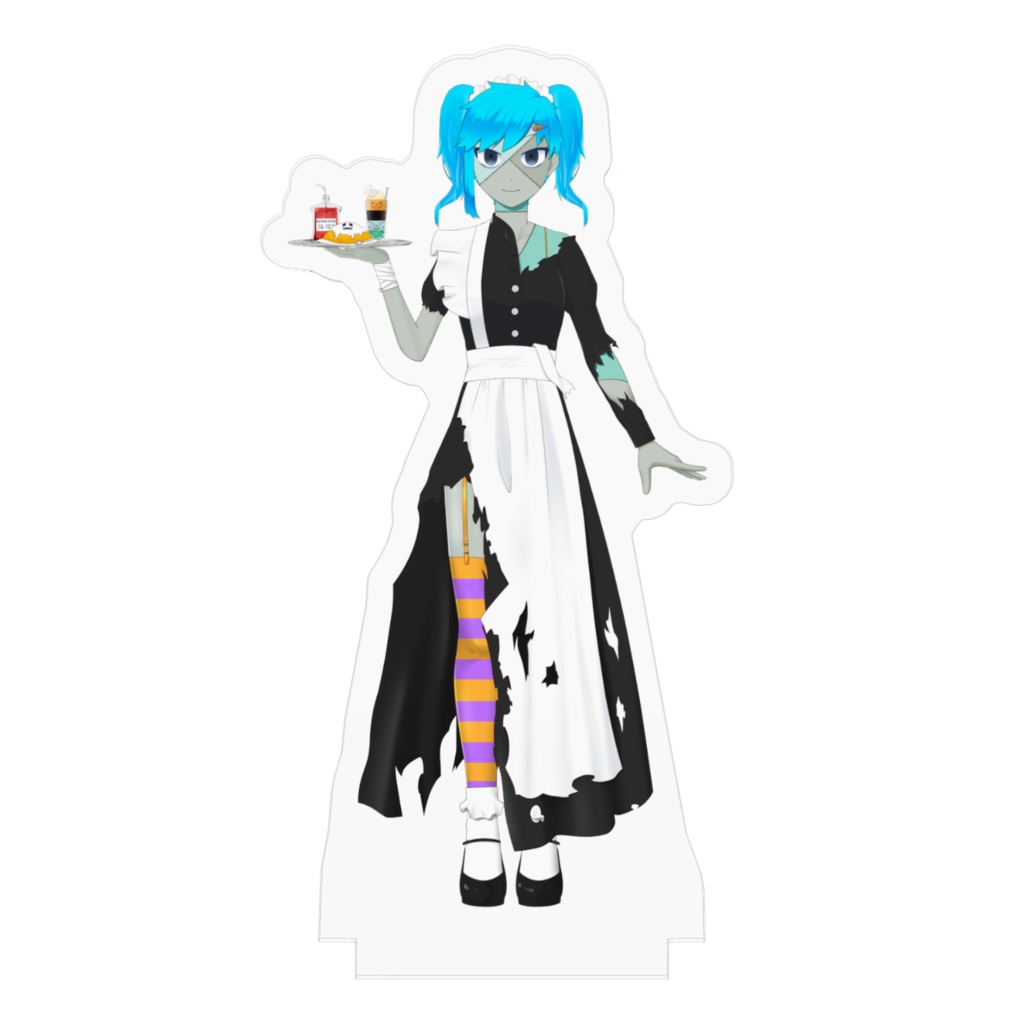 青空昴 メイドゾンビ衣装 アクリルフィギュア