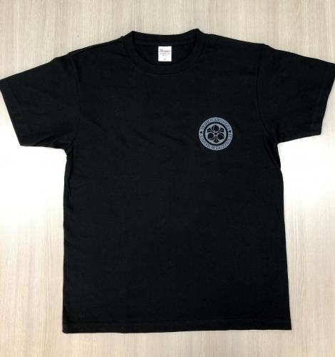ロゴ入りTシャツ(black)