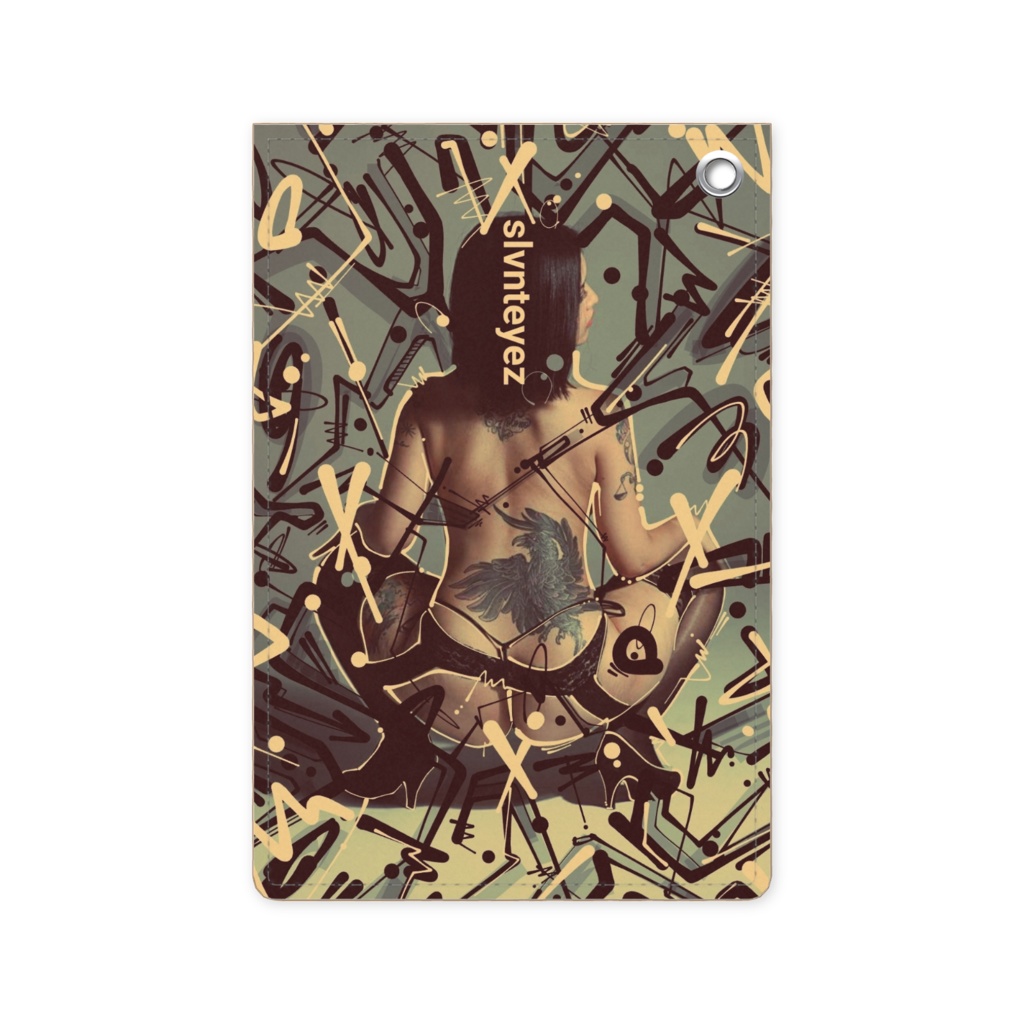 鈴木リズ×slvnt_eyezコラボ　パスケース