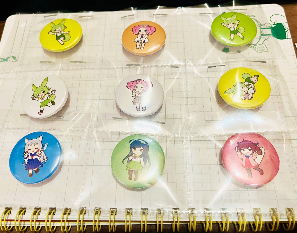 缶バッチセット