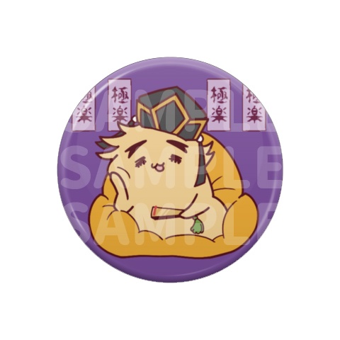 簡略教祖様缶バッジ