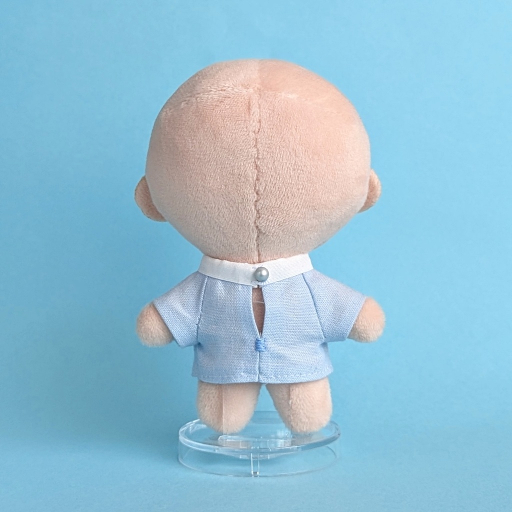 10cmぬい用 パステルカラー幼稚園スモック