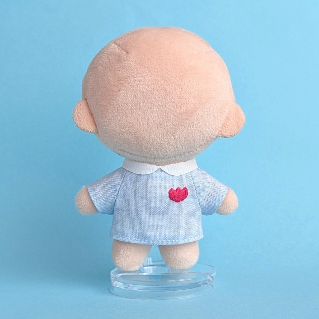 10cmぬい用 パステルカラー幼稚園スモック