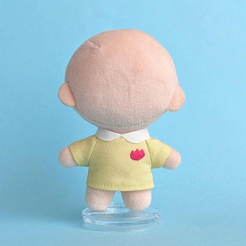 10cmぬい用 パステルカラー幼稚園スモック