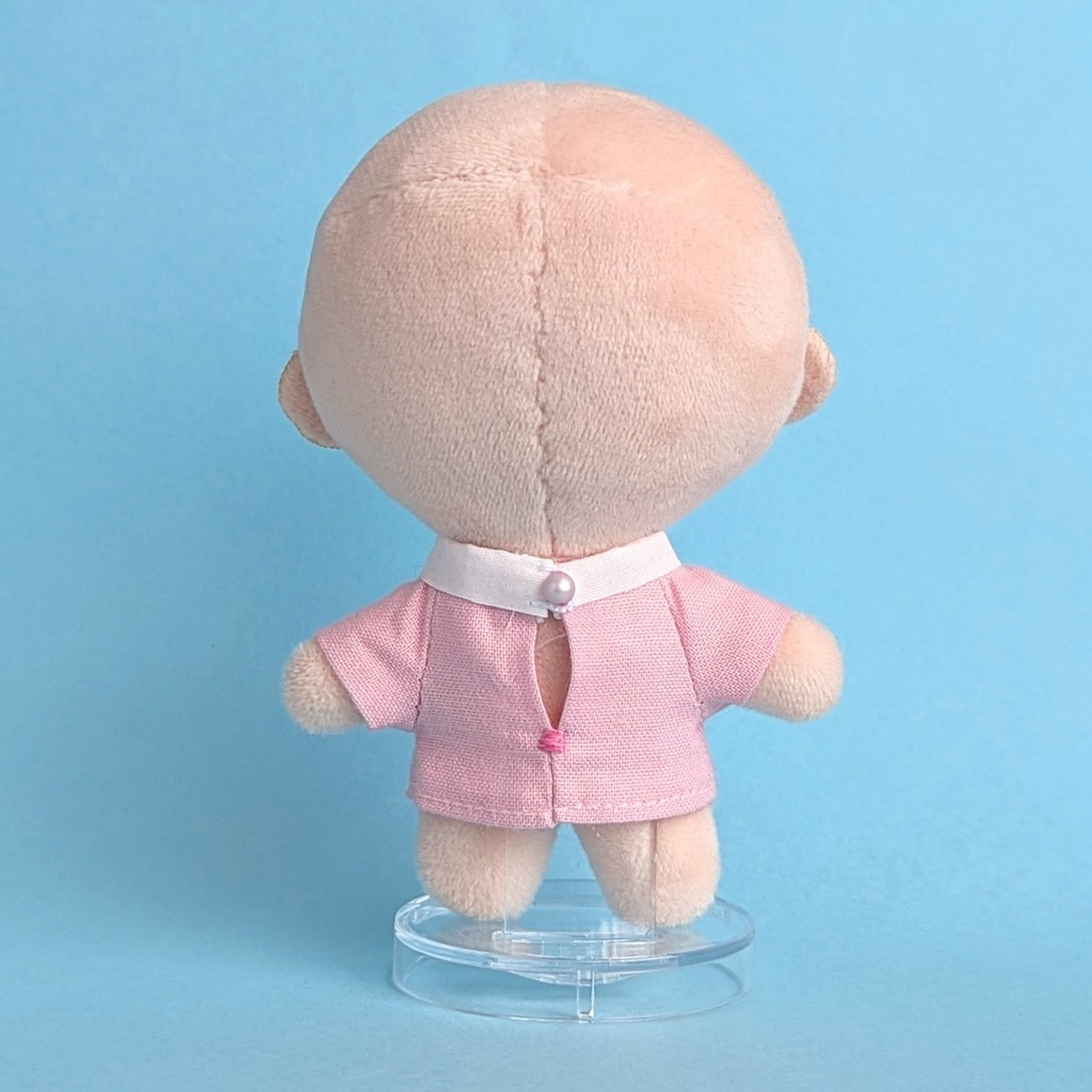 10cmぬい用 パステルカラー幼稚園スモック