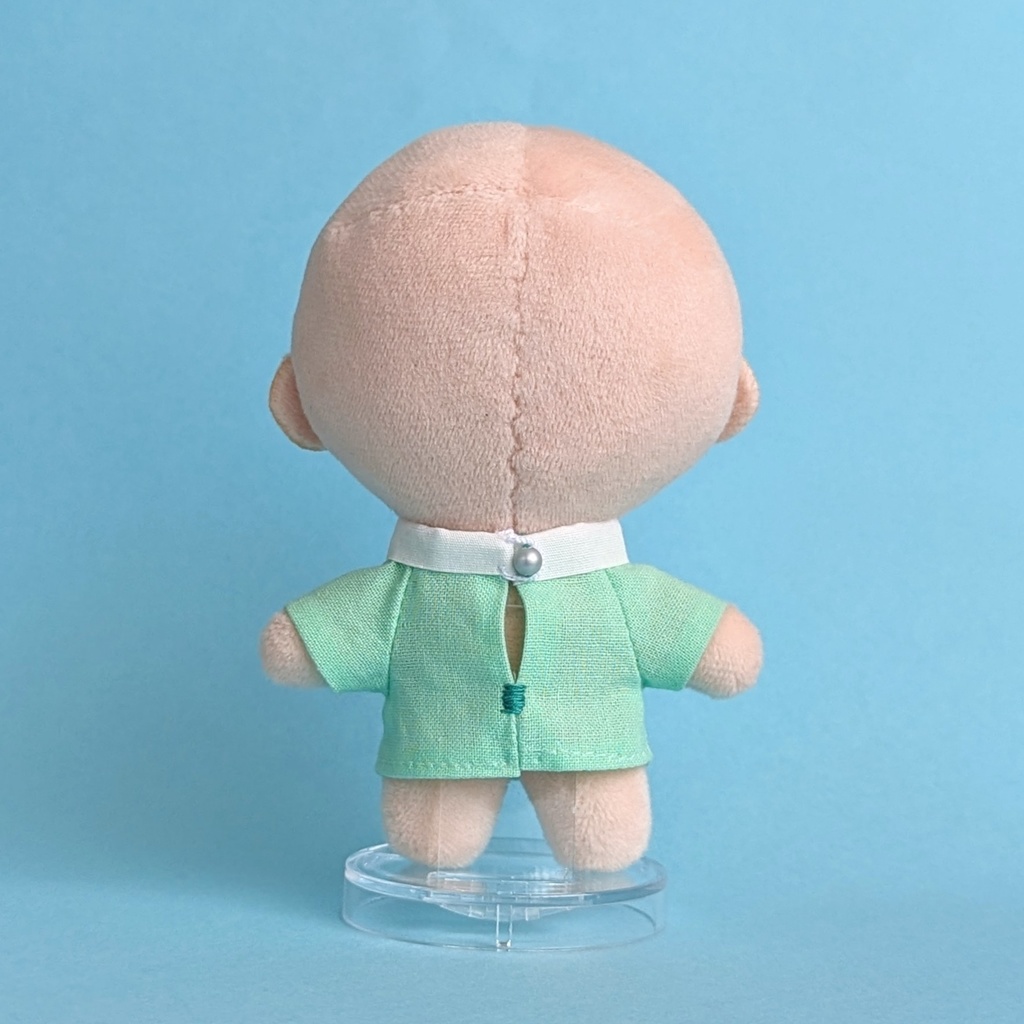 10cmぬい用 パステルカラー幼稚園スモック