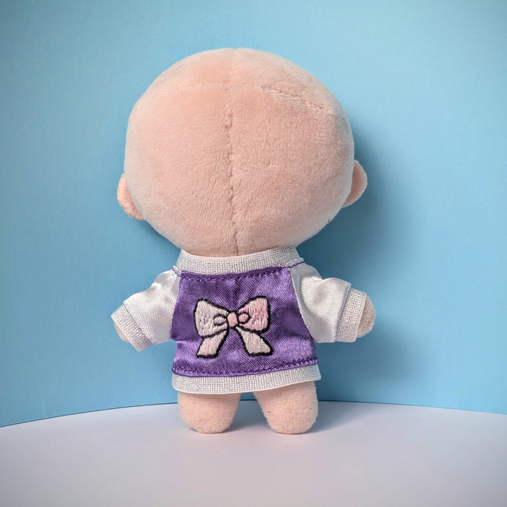 10cmぬい用 リボン刺繍入りスカジャン