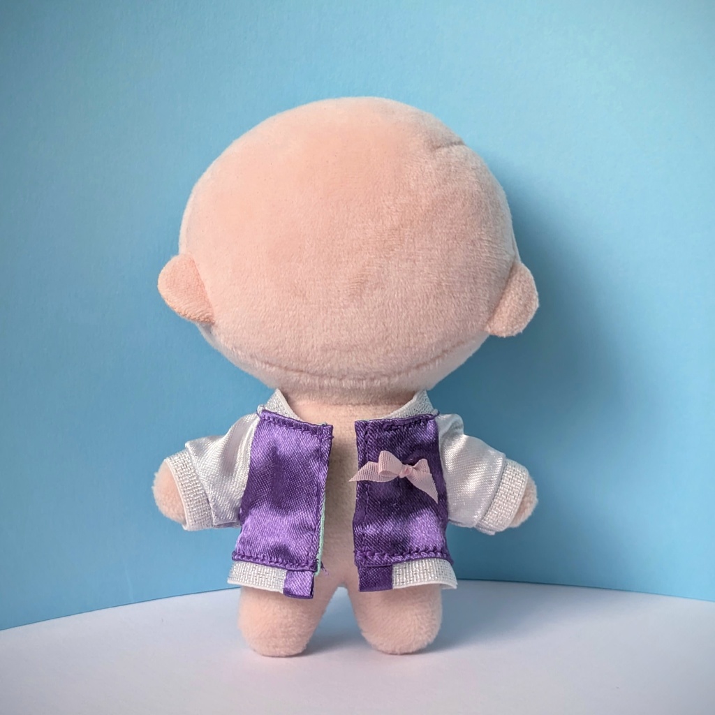 10cmぬい用 リボン刺繍入りスカジャン